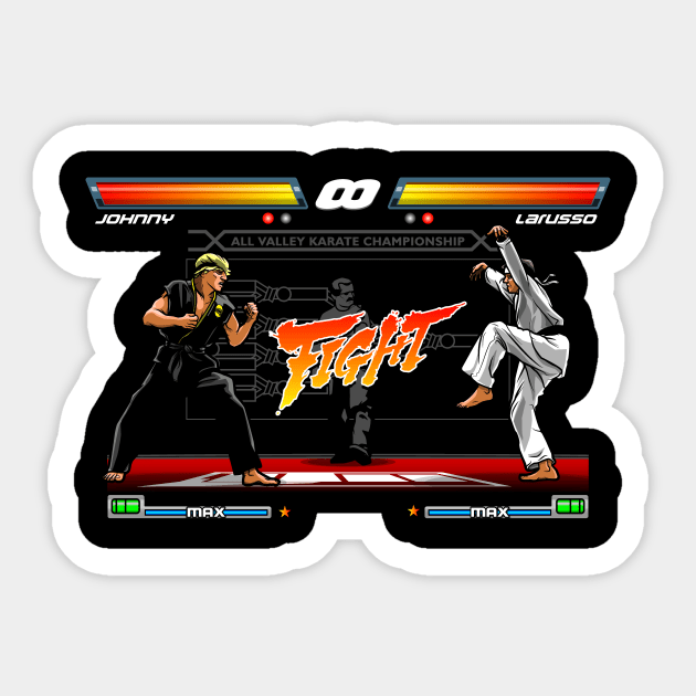 Ready Fight Sticker by CoDDesigns